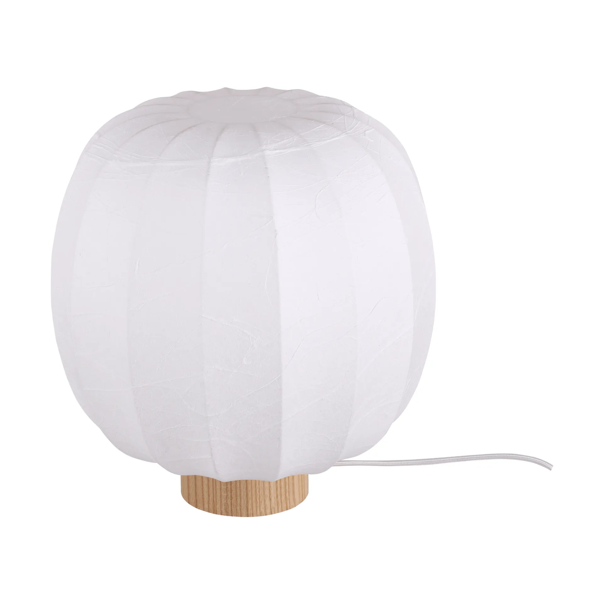 Lunari lampada da tavolo, White-Natural frassino, Ø30x32 cm Watt & Veke