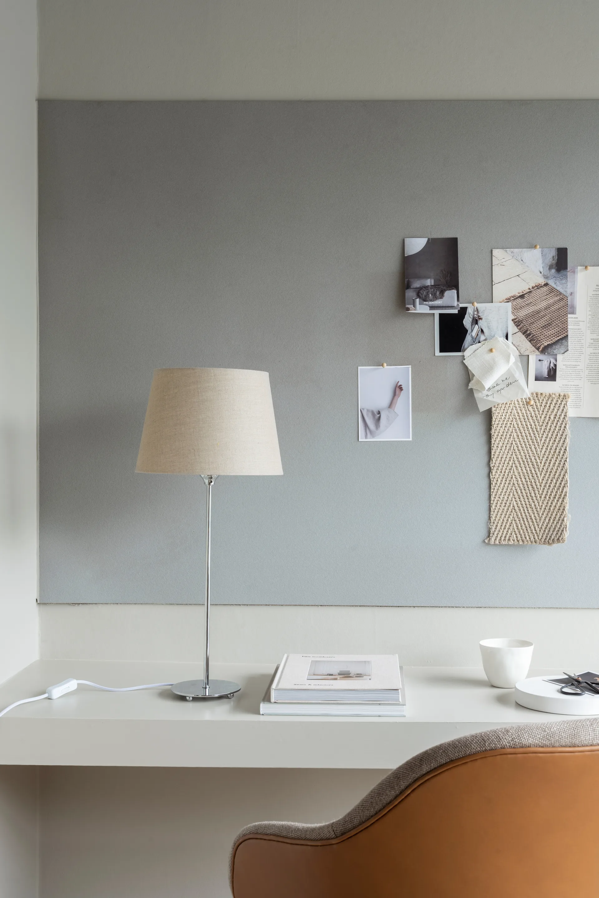 Paralume Basic straight Ø26 cm, Natural Watt & Veke