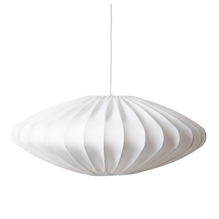 Paralume Ellipse 65 cm cotone - Bianco - Watt & Veke