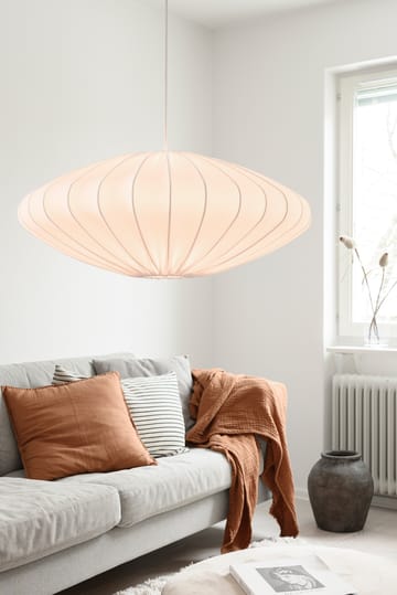 Paralume Ellipse 65 cm cotone - Bianco - Watt & Veke