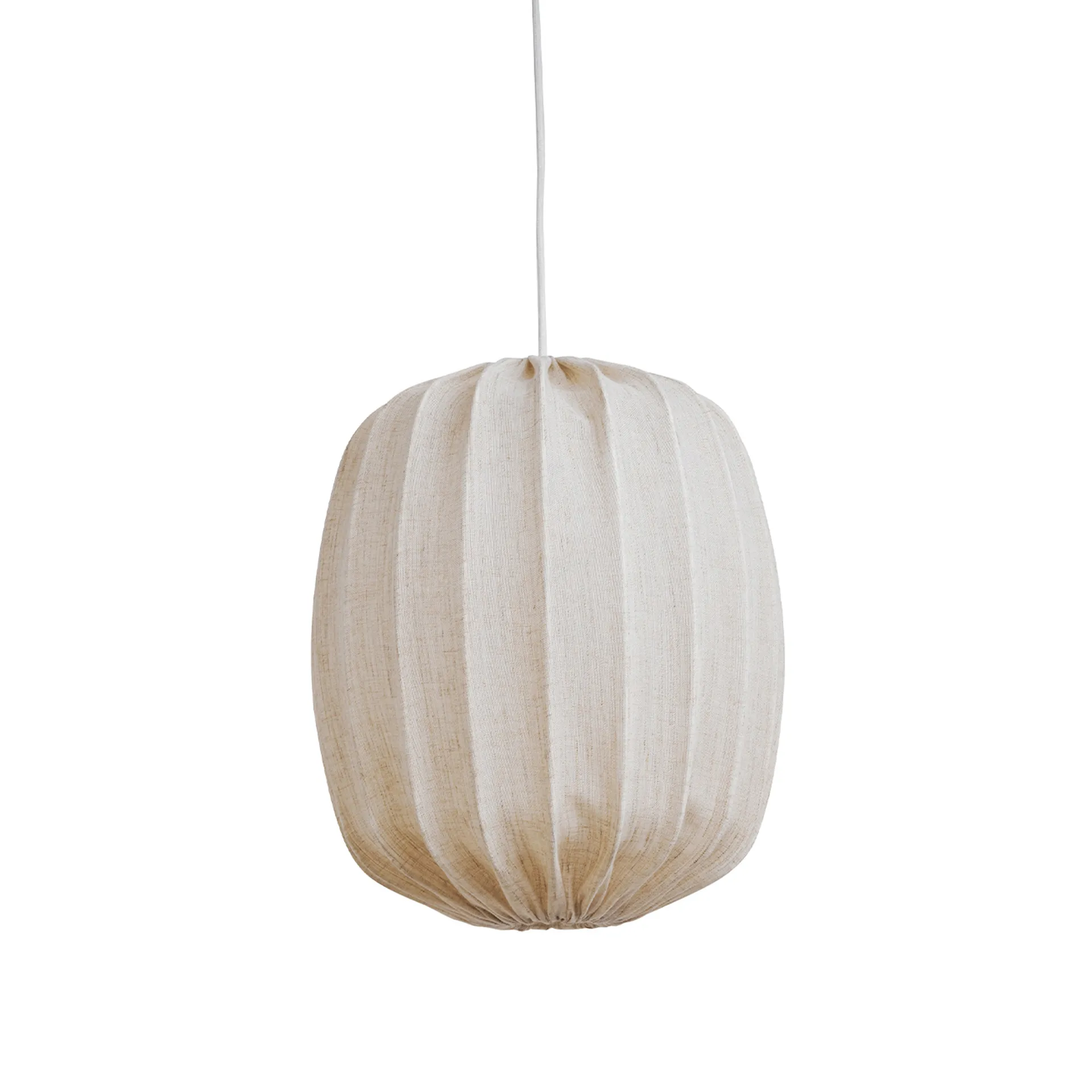 Paralume Prisma in lino Ø 25 cm, Colore naturale Watt & Veke