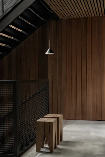 Pendente Kuro - Nero, Ø17x9 cm - Watt & Veke