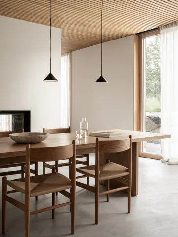 Pendente Kuro - Nero, Ø17x9 cm - Watt & Veke