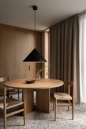 Pendente Kuro - Nero, Ø65x36 cm - Watt & Veke