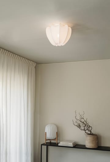 Plafoniera mini Anna Ø30 cm - Cotone bianco - Watt & Veke