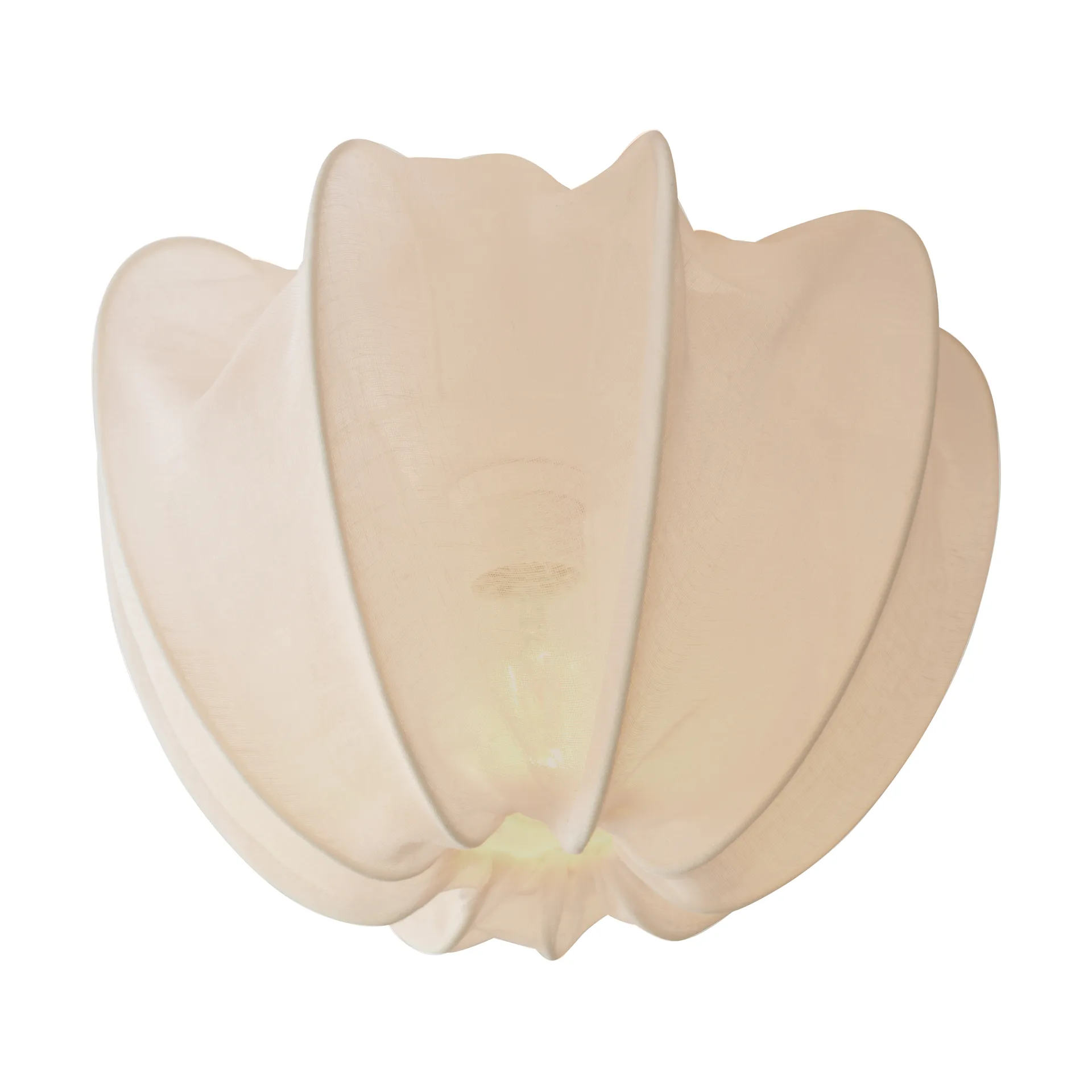 Plafoniera mini Anna Ø30 cm, Lino bianco Watt & Veke