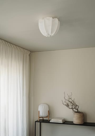 Plafoniera mini Anna Ø30 cm - Lino bianco - Watt & Veke