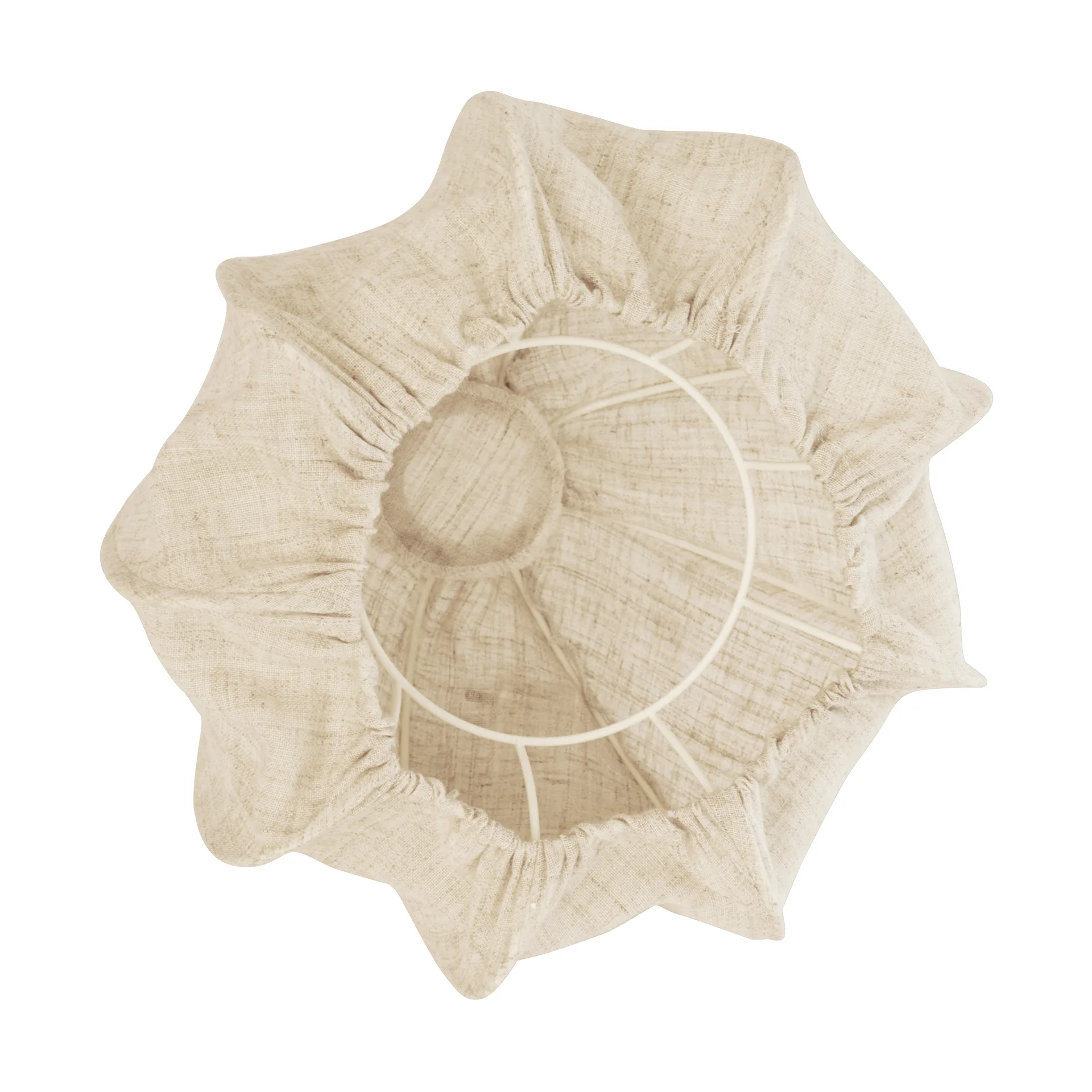 Plafoniera mini Anna Ø30 cm, Lino naturale Watt & Veke