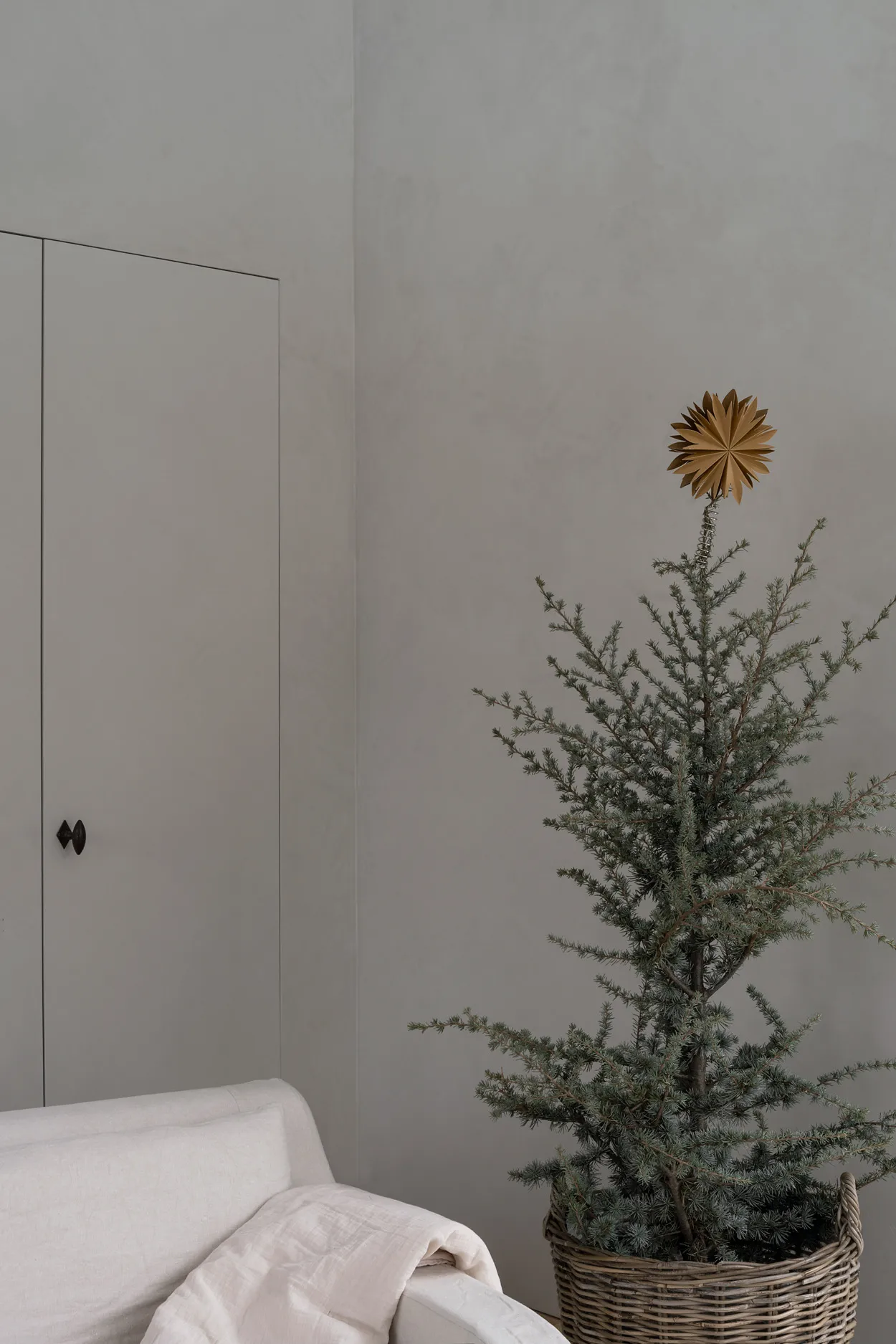 Puntale per albero stella Ø 20 cm, Oro Watt & Veke