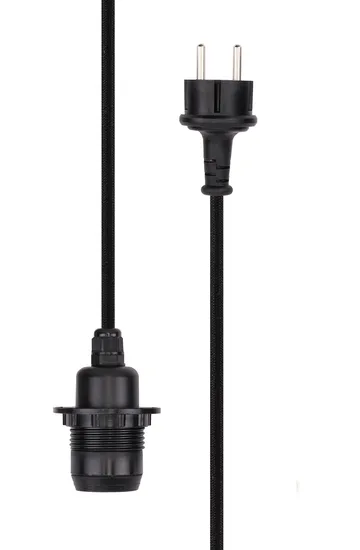 Set cavo Outdoor - Nero, 500 cm, E27 - Watt & Veke