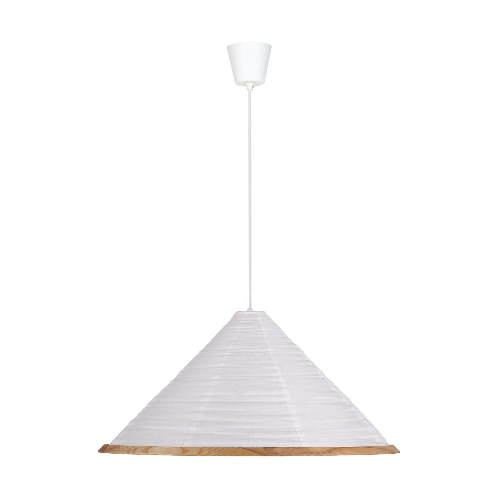 Shiro lampada a sospensione, White, Ø60x29 cm Watt & Veke