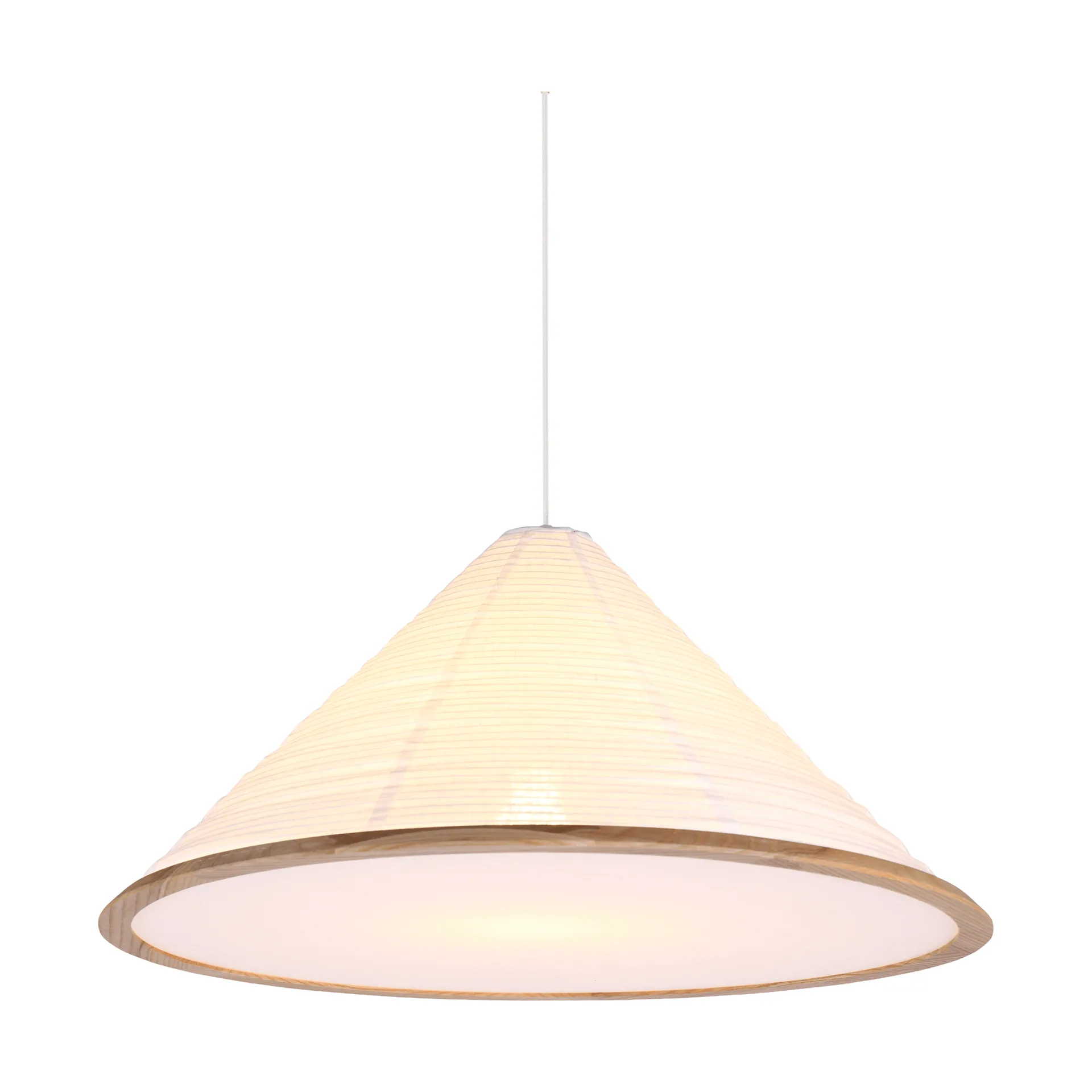 Shiro lampada a sospensione, White, Ø60x29 cm Watt & Veke