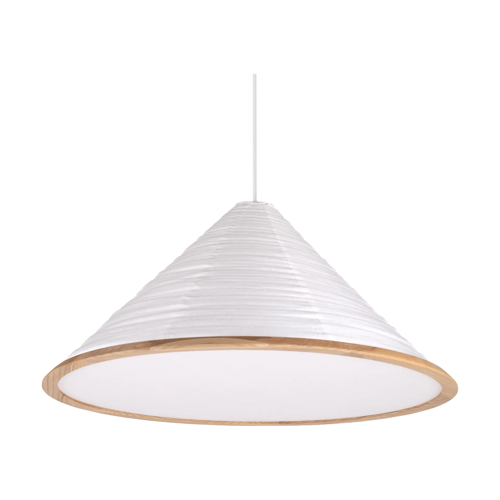 Shiro lampada a sospensione, White, Ø60x29 cm Watt & Veke