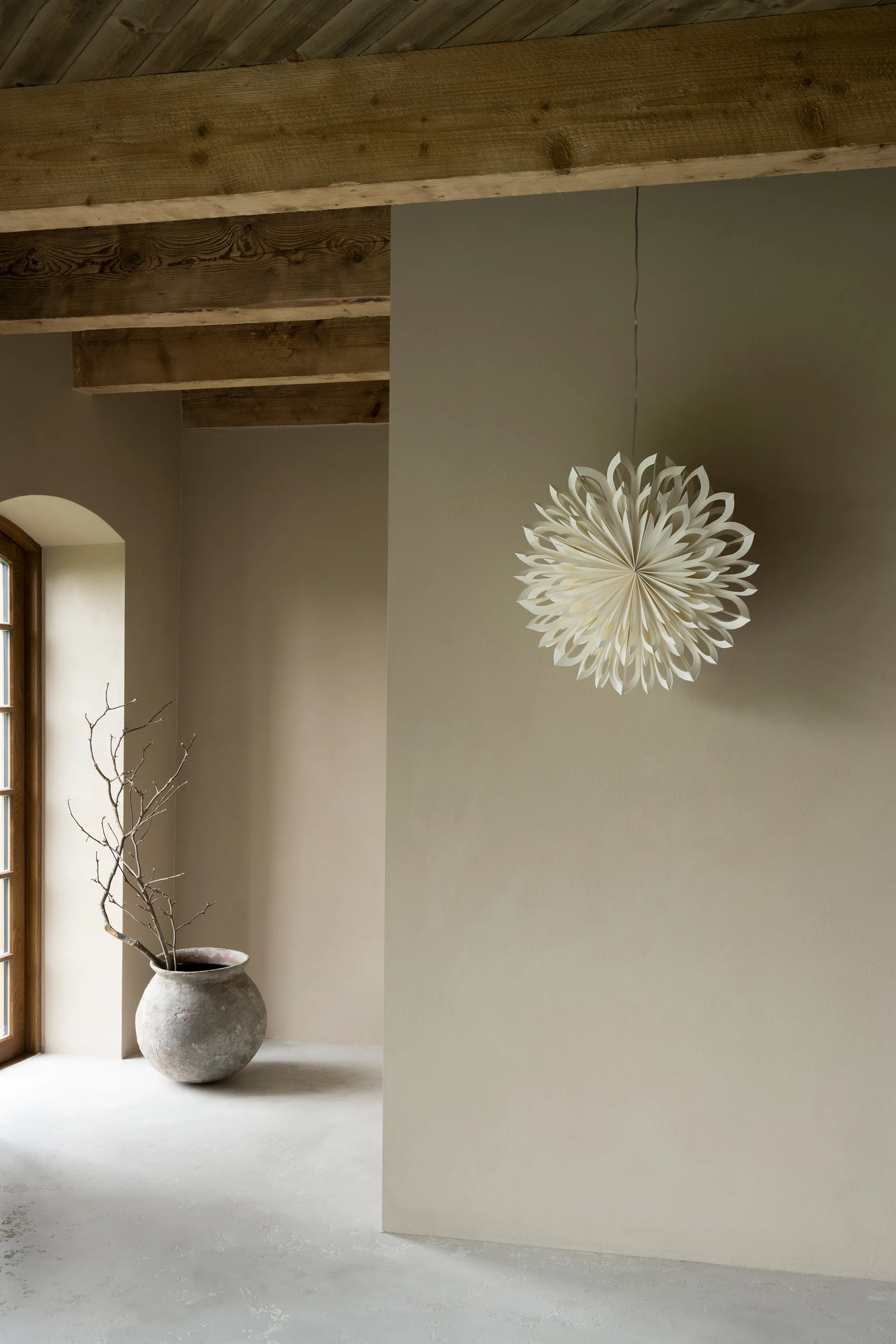 Stella dell'Avvento Clara Ø 50 cm, Bianco Watt & Veke