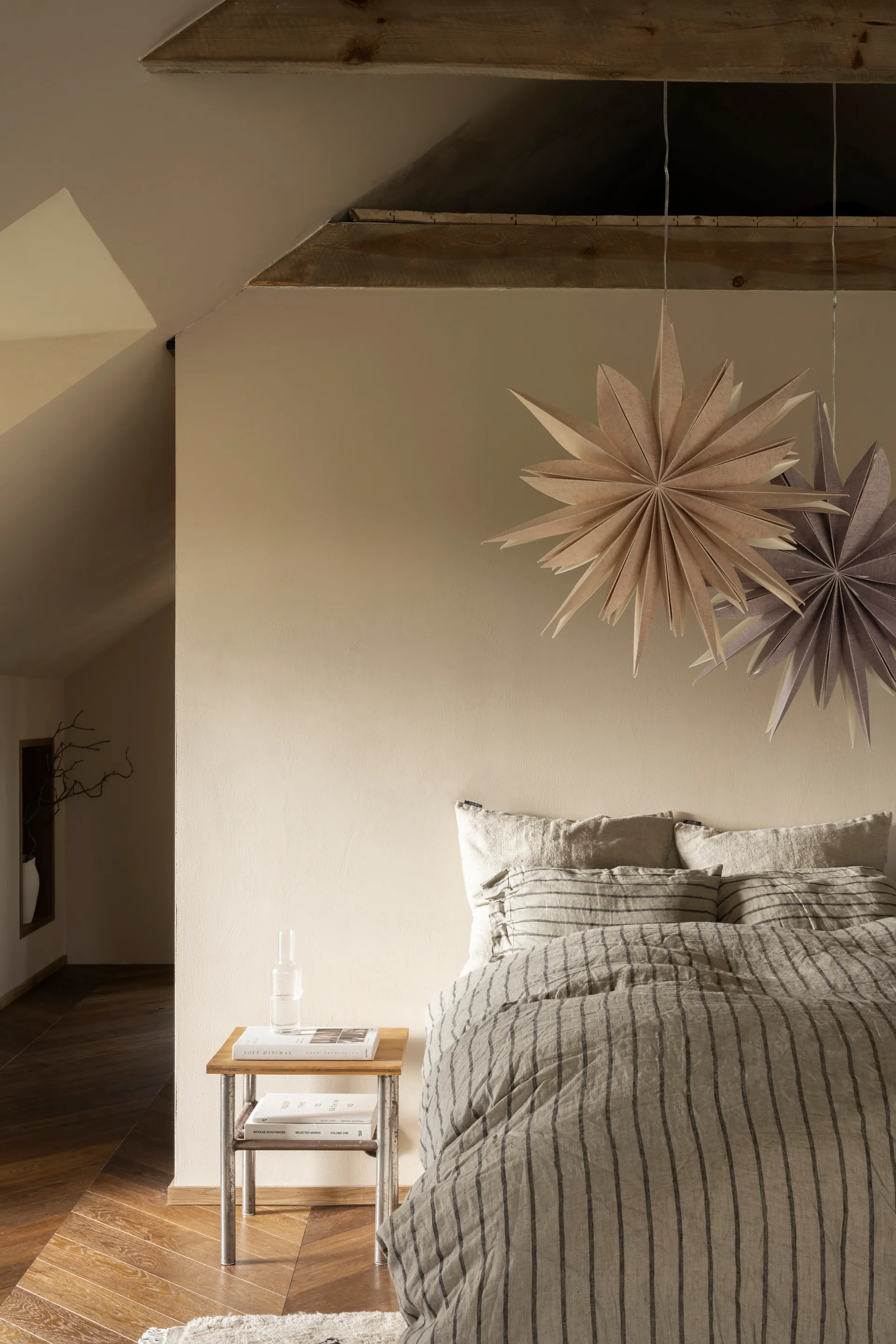 Stella dell'Avvento Fiona Ø 65 cm, Colore naturale Watt & Veke