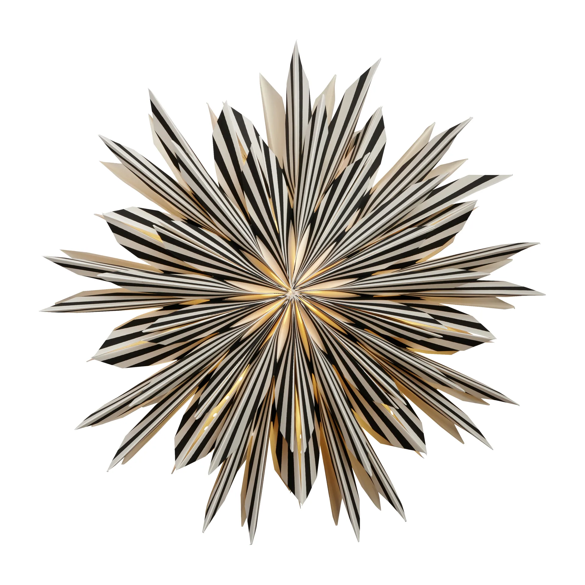 Stella dell'Avvento Leah Ø 50 cm, Bianco, nero Watt & Veke