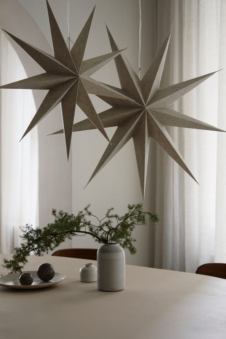 Stella dell'avvento Lina Ø60 cm, Naturale Watt & Veke