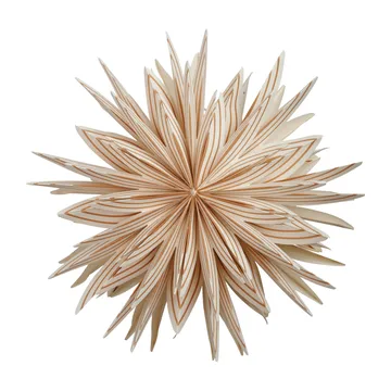 Stella dell'Avvento Lovisa Ø 50 cm - Bianco, oro - Watt & Veke