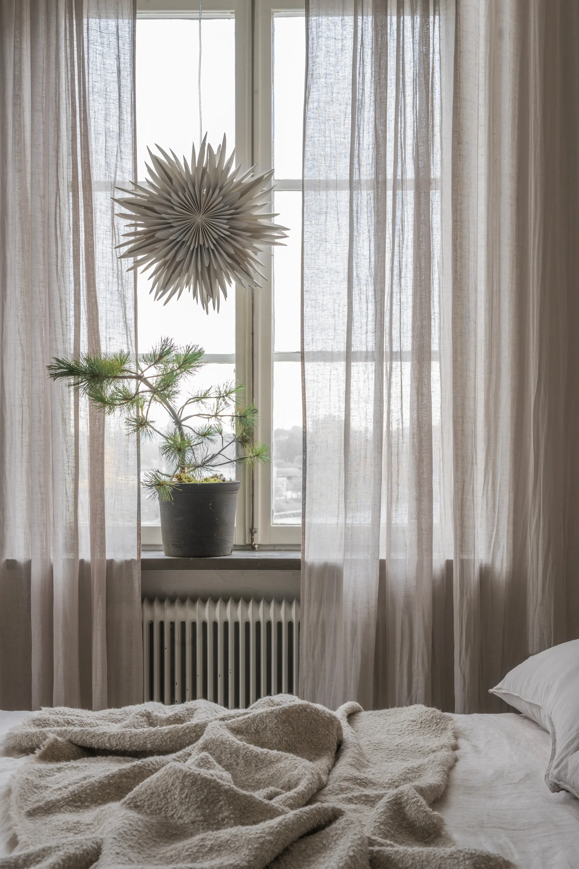 Stella dell'Avvento Maja Ø50 cm, Greige Watt & Veke