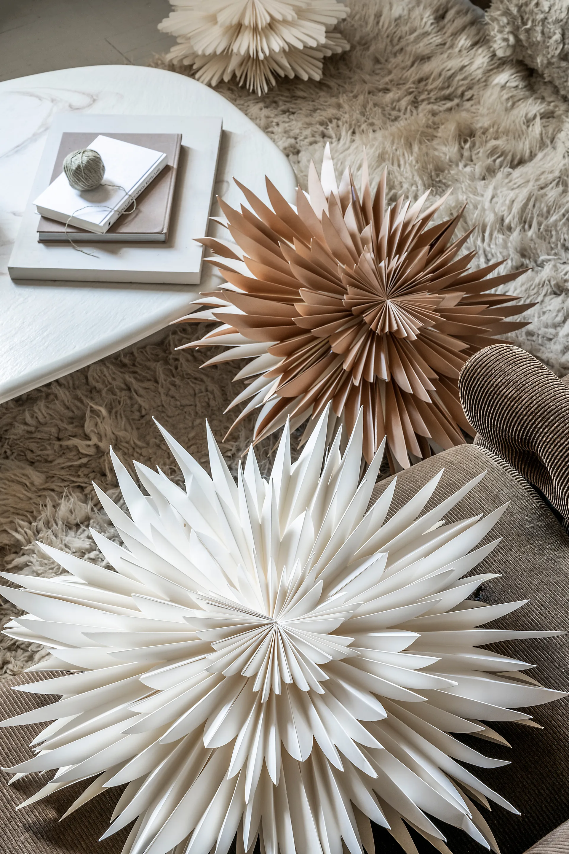 Stella dell'Avvento Maja Ø60 cm, oro Watt & Veke