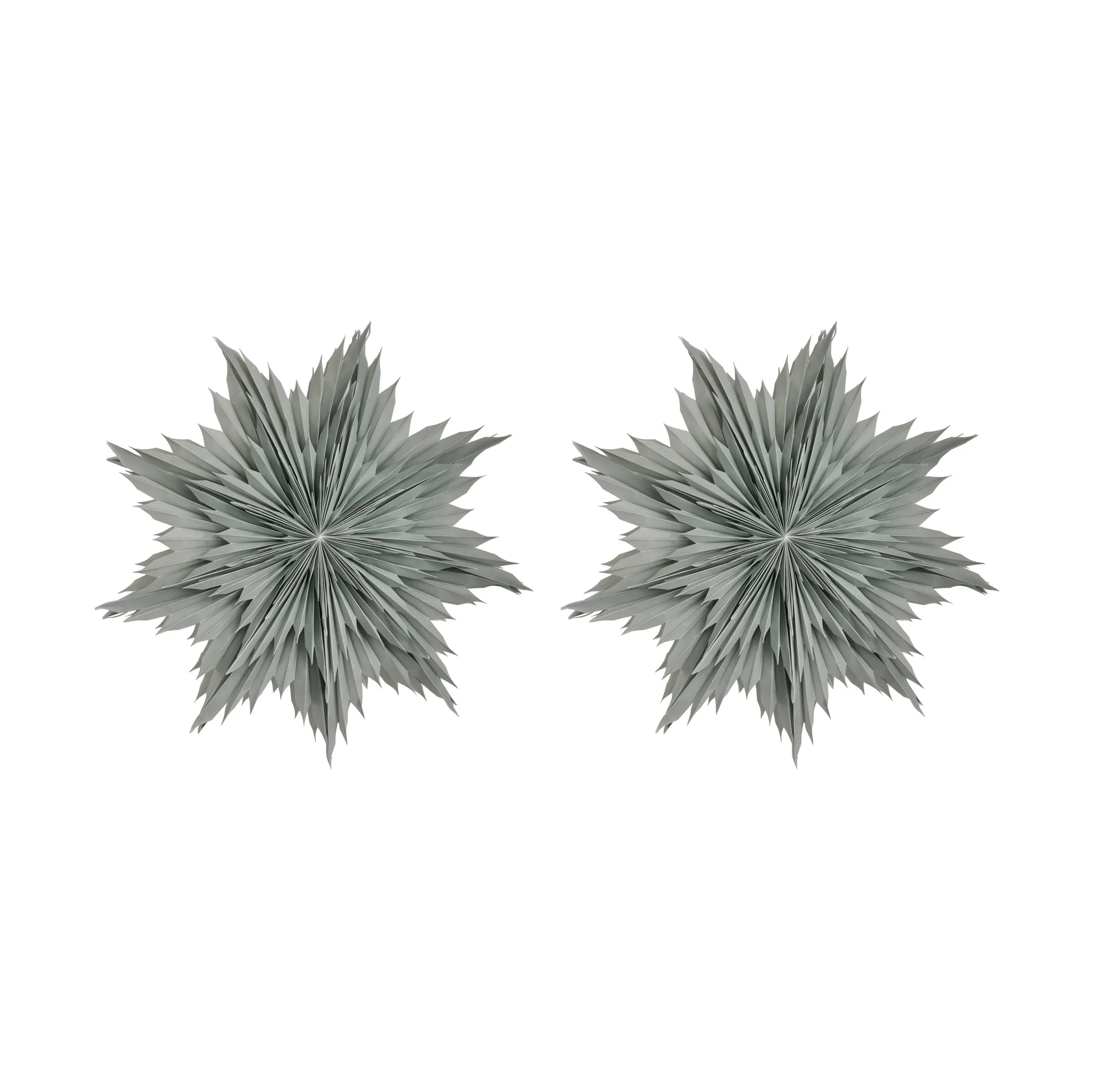 Stella dell'Avvento Oslo Ø80 cm confezione da 2 - Grigio,  Watt & Veke