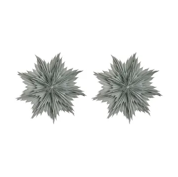 Stella dell'Avvento Oslo Ø80 cm confezione da 2 - Grigio - Watt & Veke