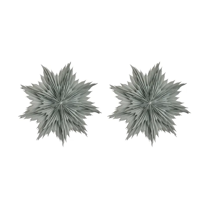 Stella dell'Avvento Oslo Ø80 cm confezione da 2 - Grigio - Watt & Veke