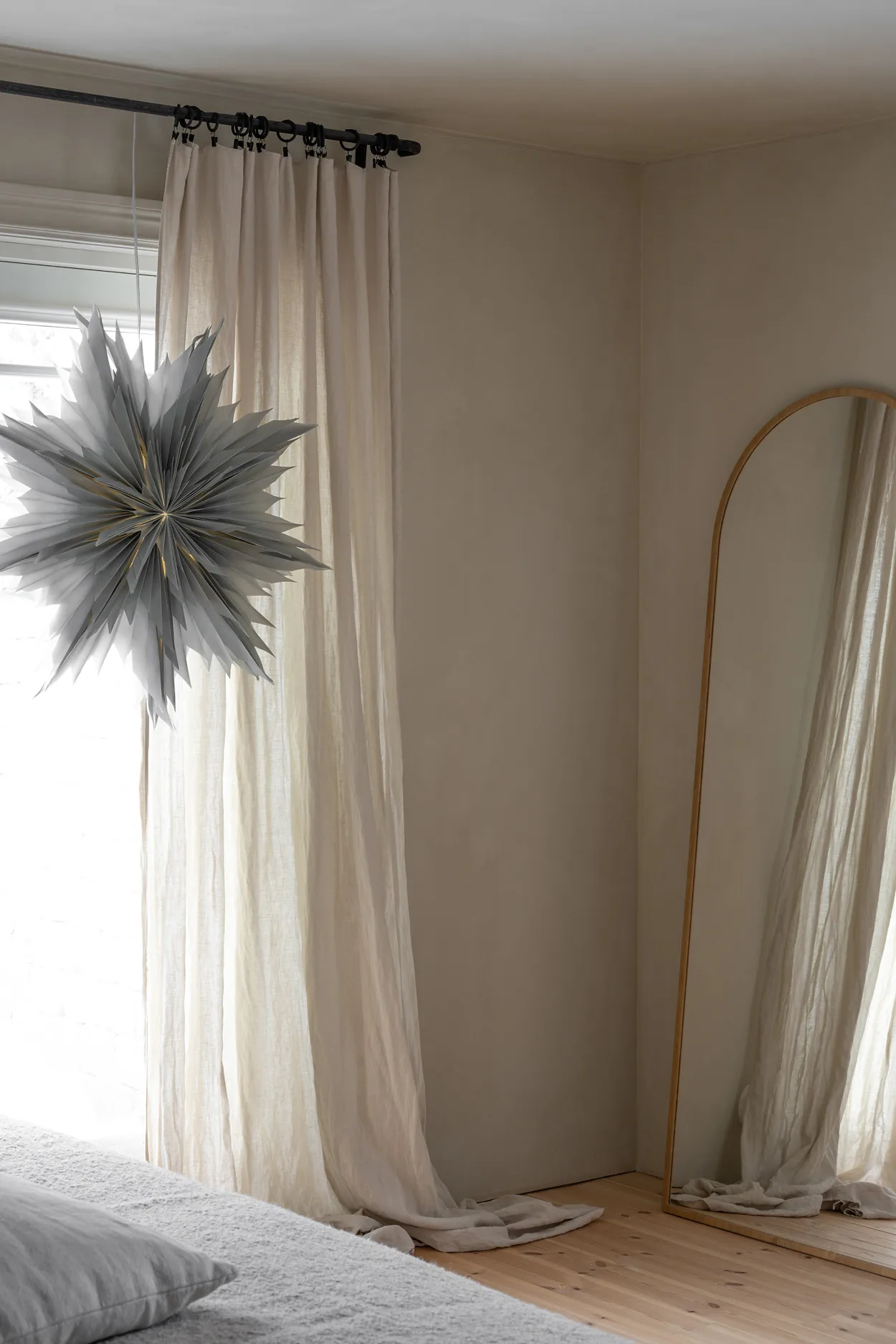 Stella dell'Avvento Oslo Ø80 cm confezione da 2 - Grigio,  Watt & Veke