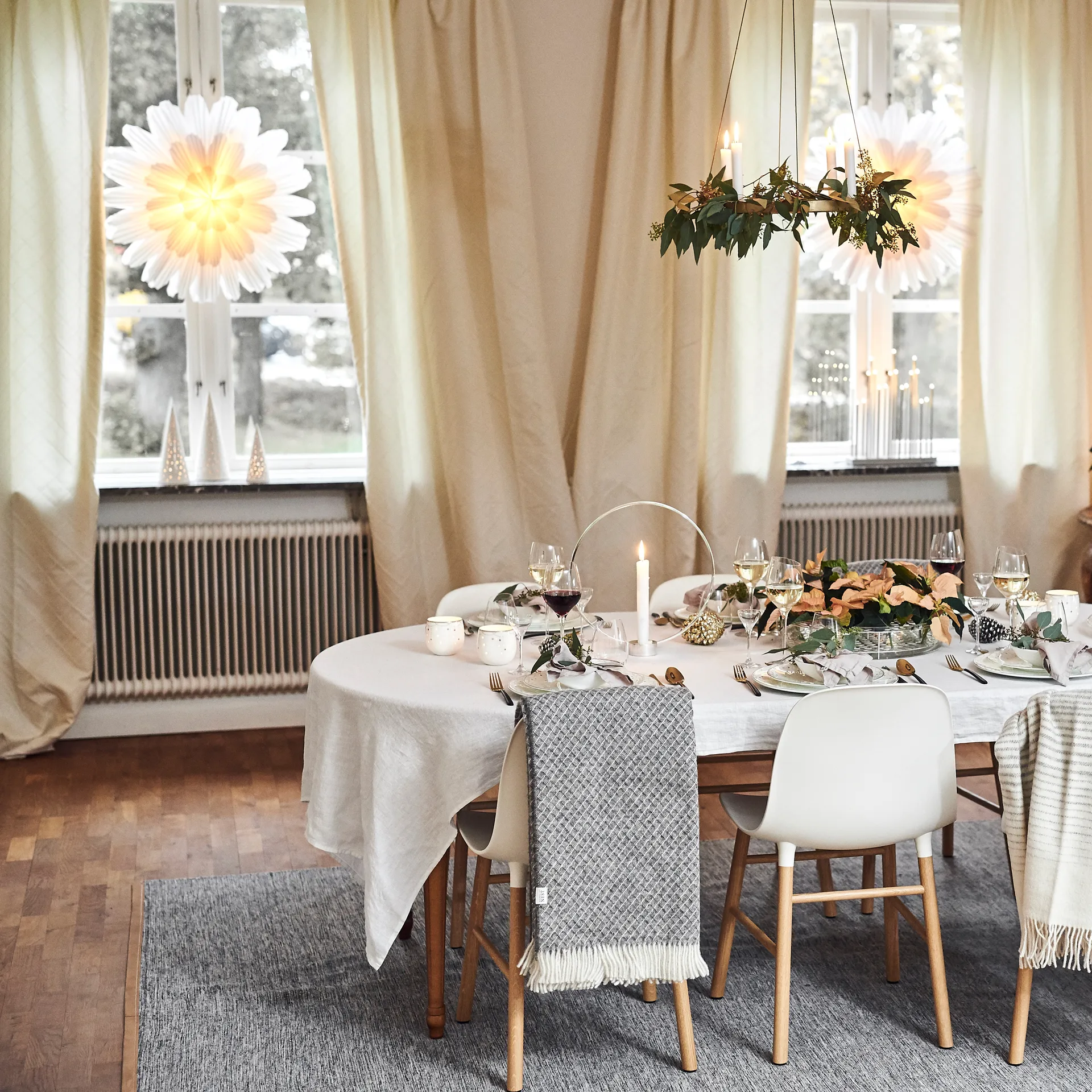 Stella dell'Avvento Snöblomma, 68 cm Watt & Veke