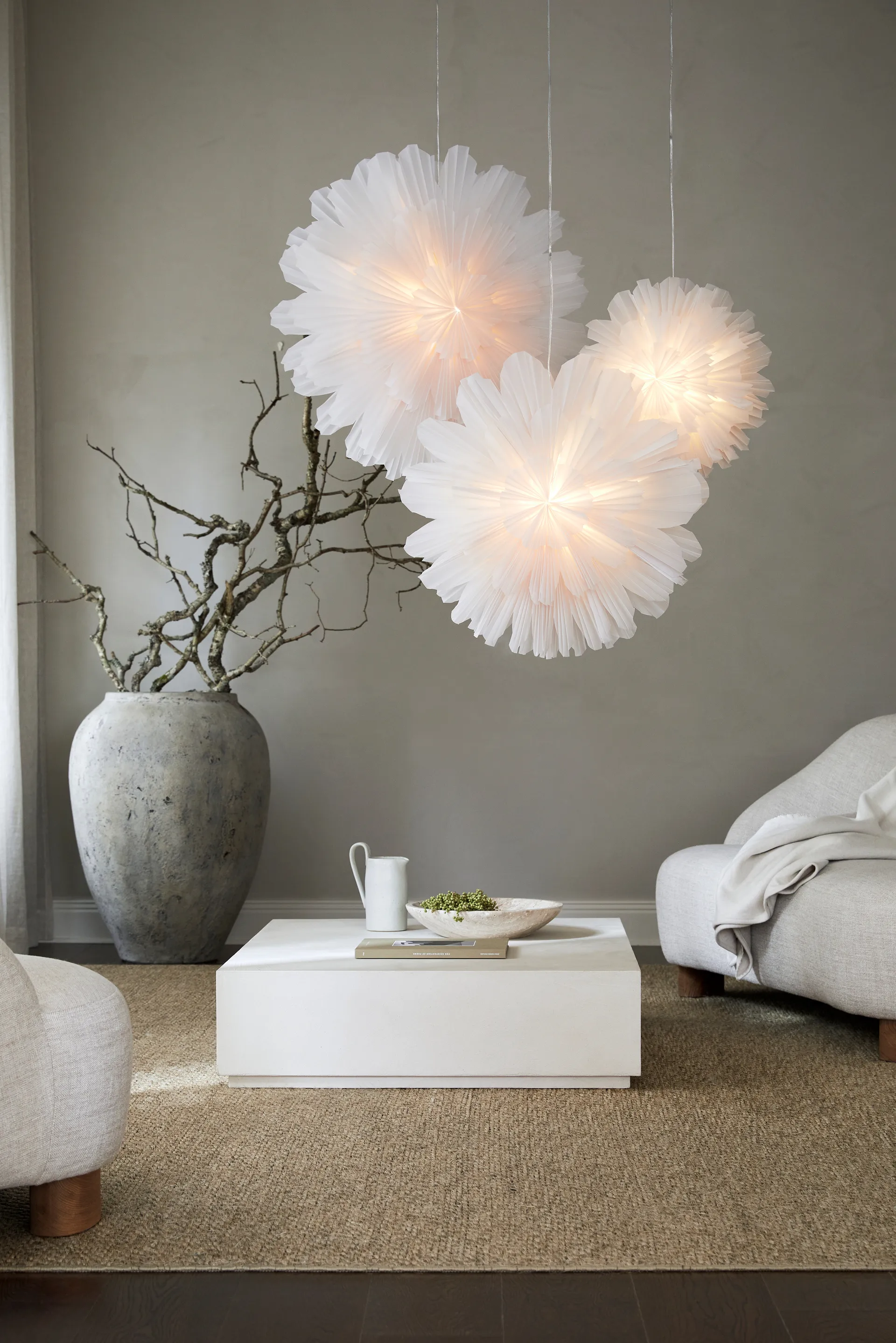 Stella dell'Avvento Snöblomma, Ø80 cm Watt & Veke