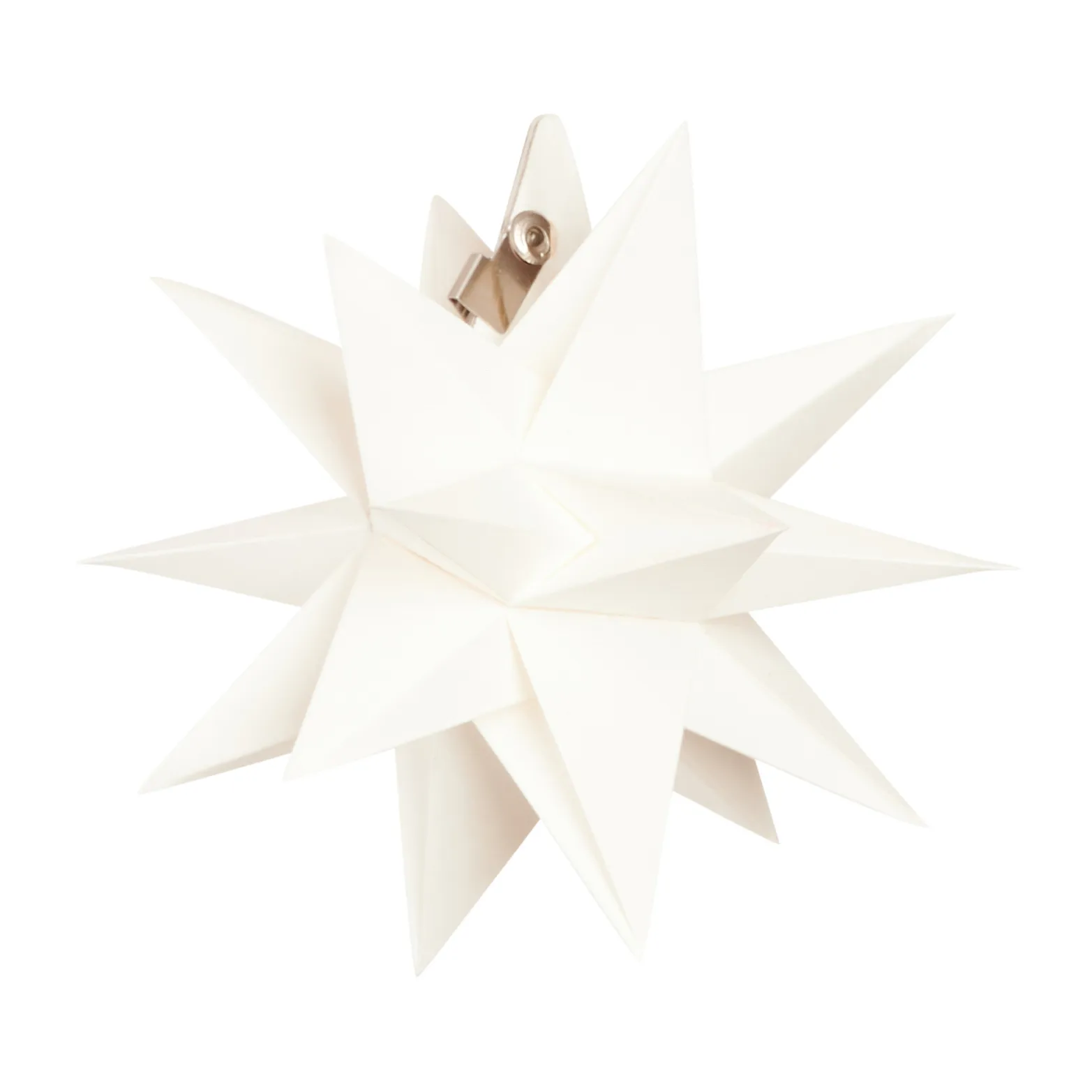 Stella dell'Avvento Sputnik Ø 15 cm, Bianco Watt & Veke