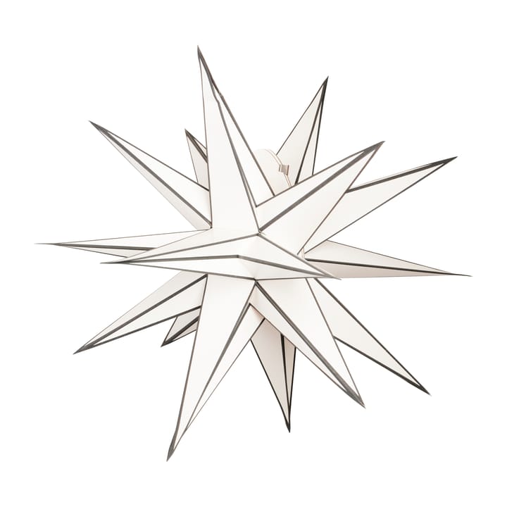Stella dell'Avvento Sputnik Ø 60 cm - Bianco, nero - Watt & Veke