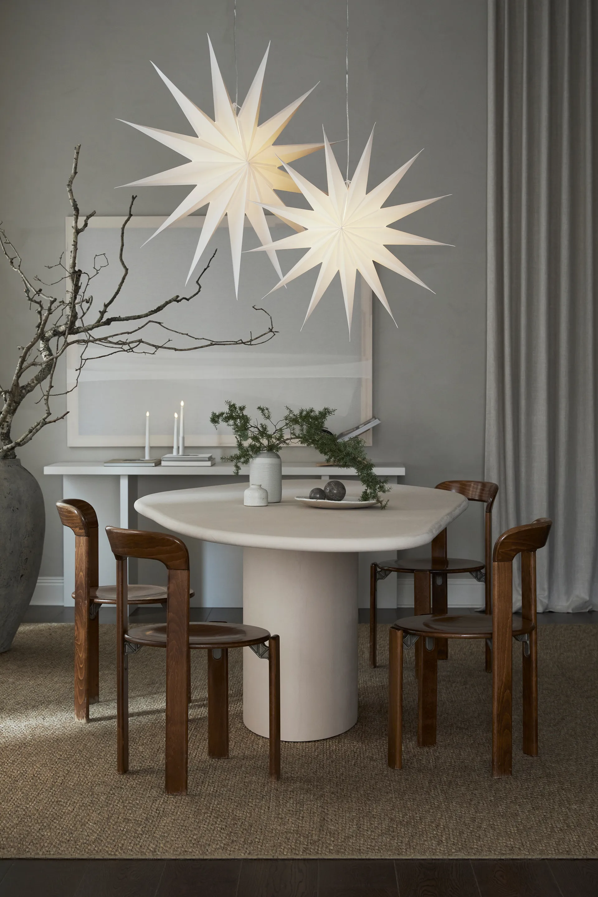 Stella dell'Avvento Vivi Ø80 cm, Bianco Watt & Veke