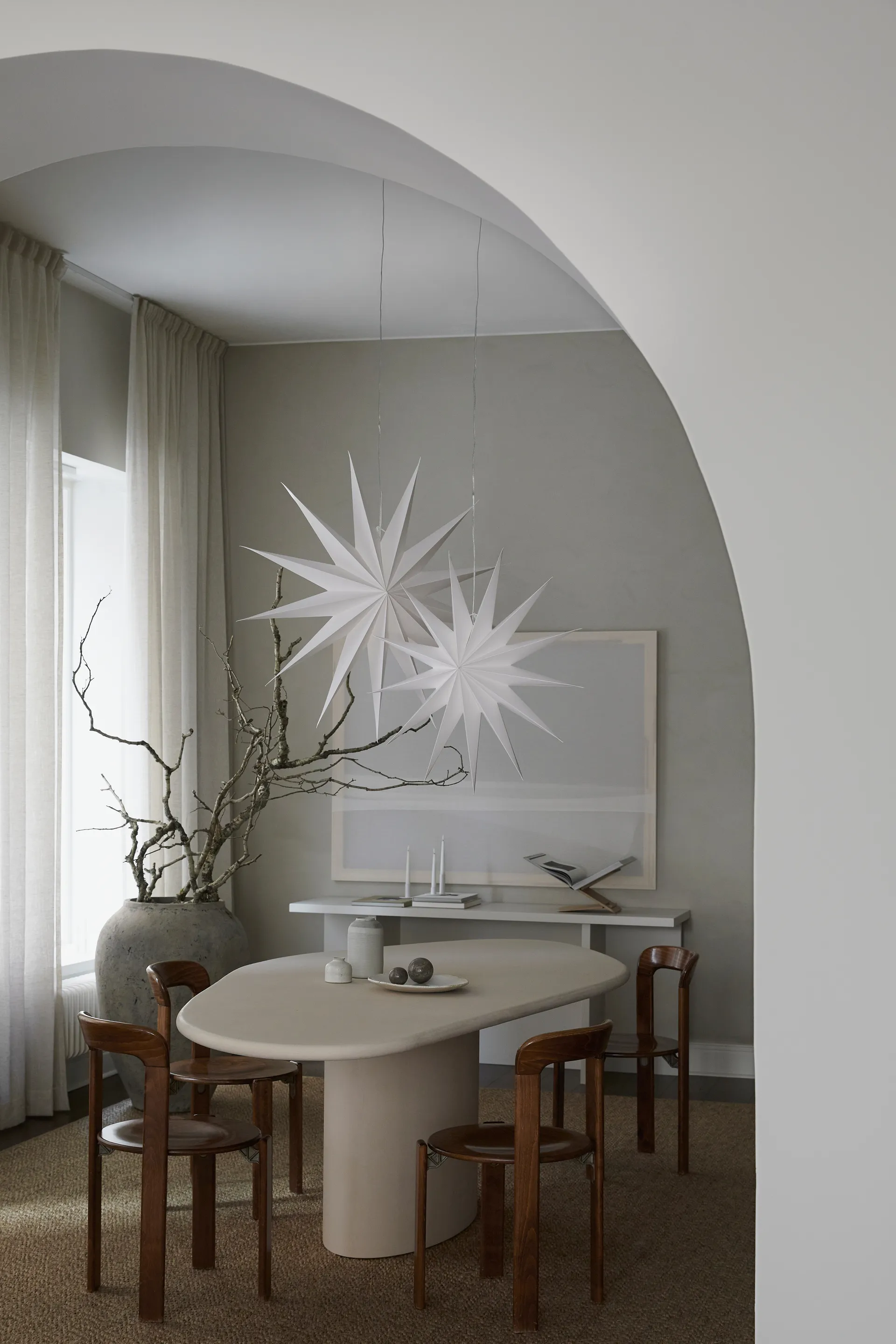 Stella dell'Avvento Vivi Ø80 cm, Bianco Watt & Veke