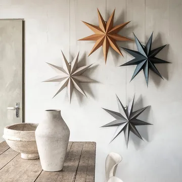 Stella di Natale Boris, 70 cm - Grigio scuro - Watt & Veke