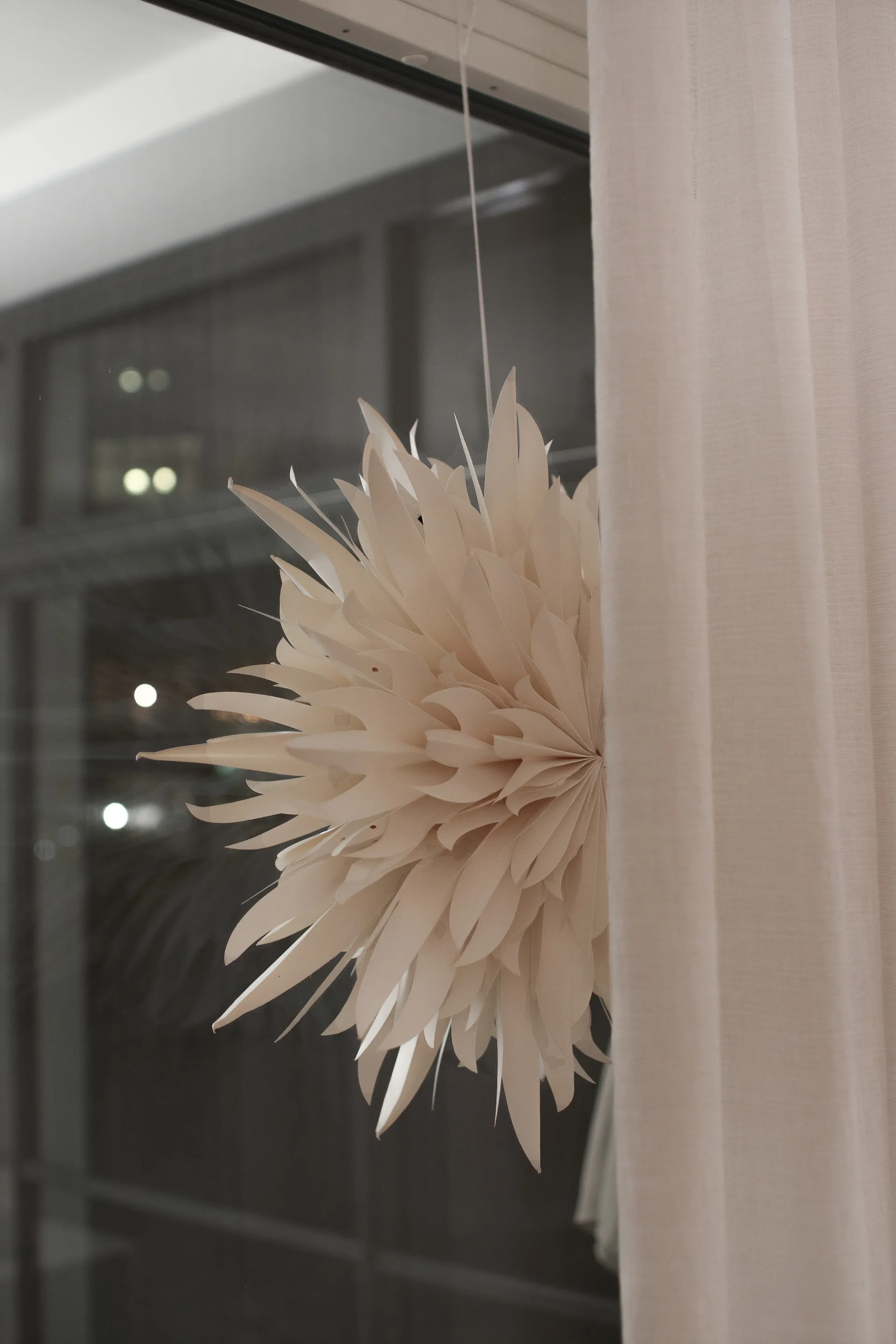 Stella di Natale Eldig Ø70 cm, Bianco Watt & Veke