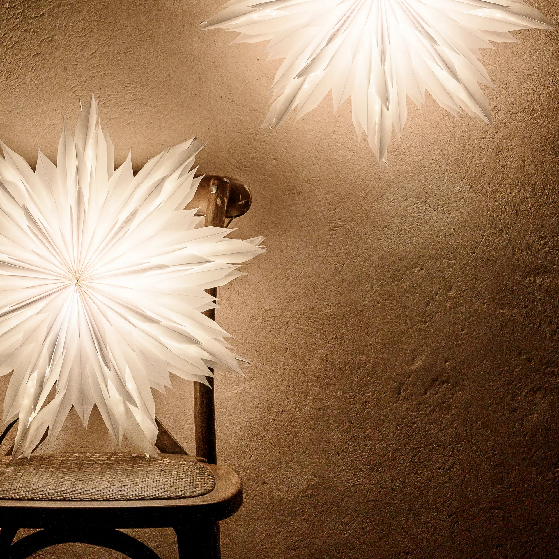 Stella di Natale Oslo Ø 60 cm, Bianco Watt & Veke