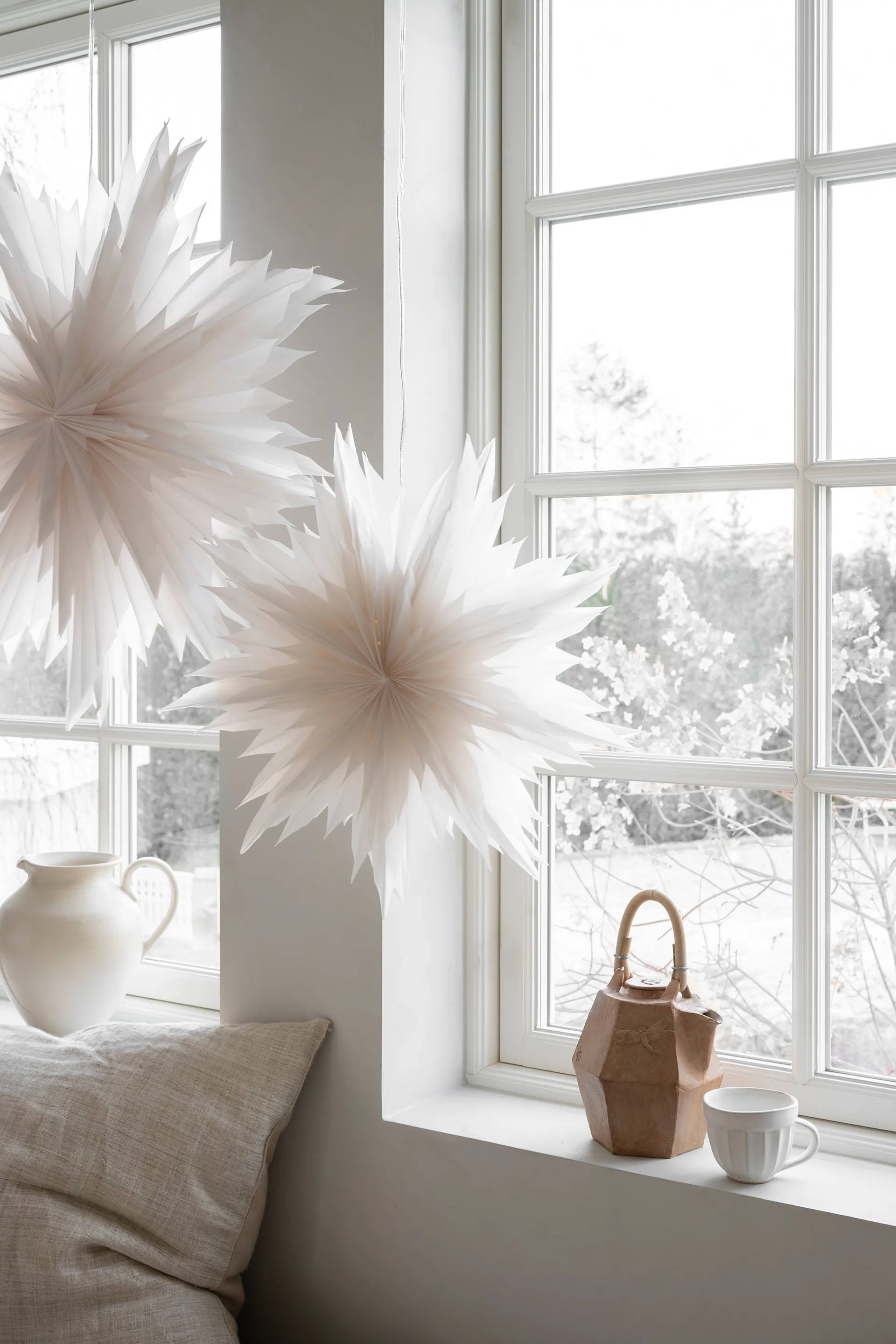 Stella di Natale Oslo Ø80 cm, bianco Watt & Veke