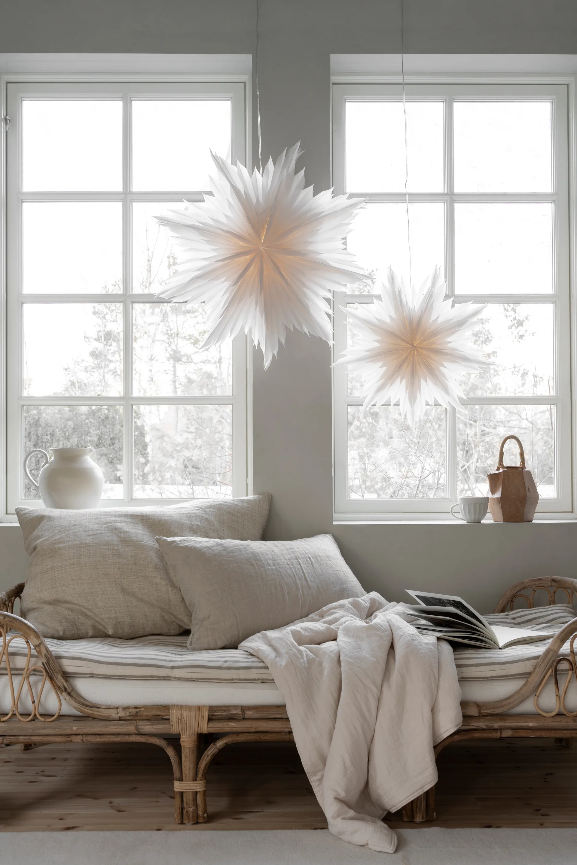 Stella di Natale Oslo Ø80 cm, bianco Watt & Veke