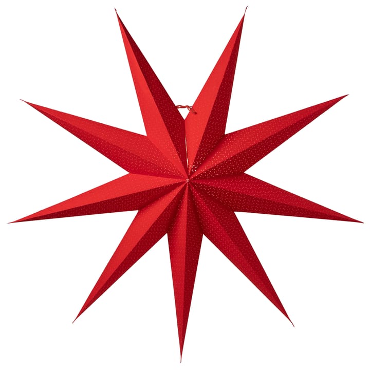 Stella di Natale sottile Aino, rossa - 100 cm - Watt & Veke