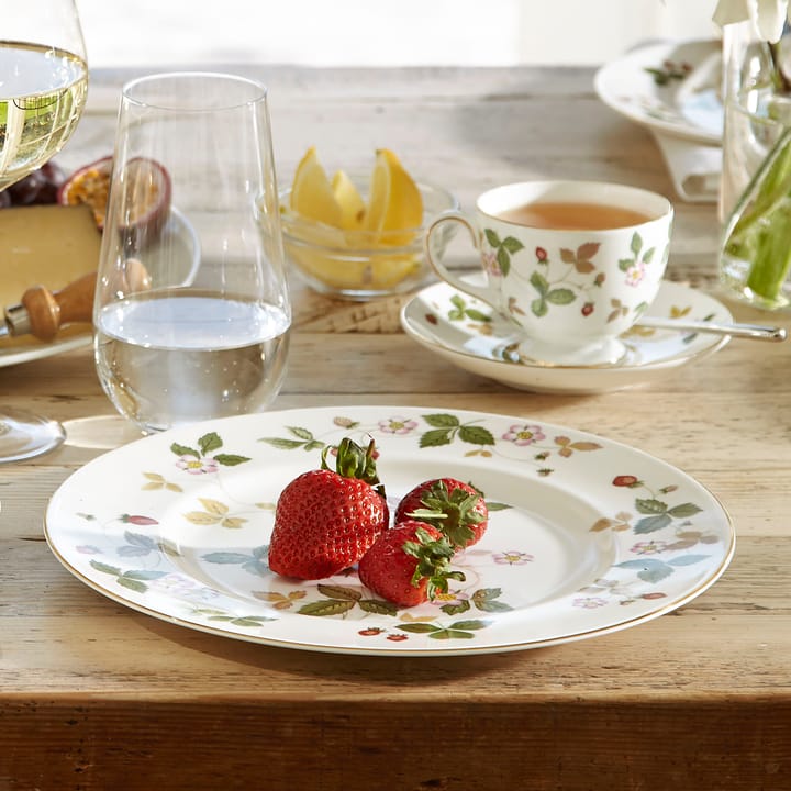 Piattino da tè Wild Strawberry - Ø 15 cm
​ - Wedgwood