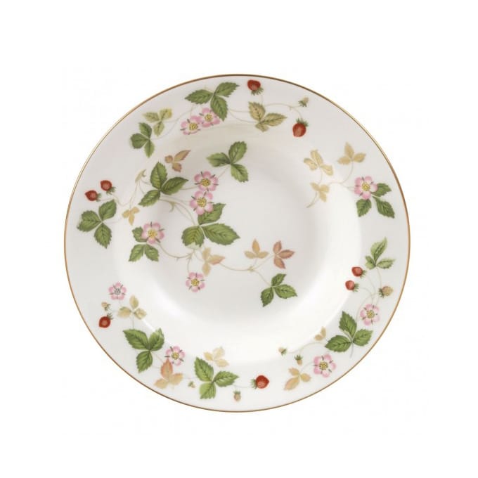 Piatto da zuppa Wild Strawberry - Ø 20 cm
​ - Wedgwood