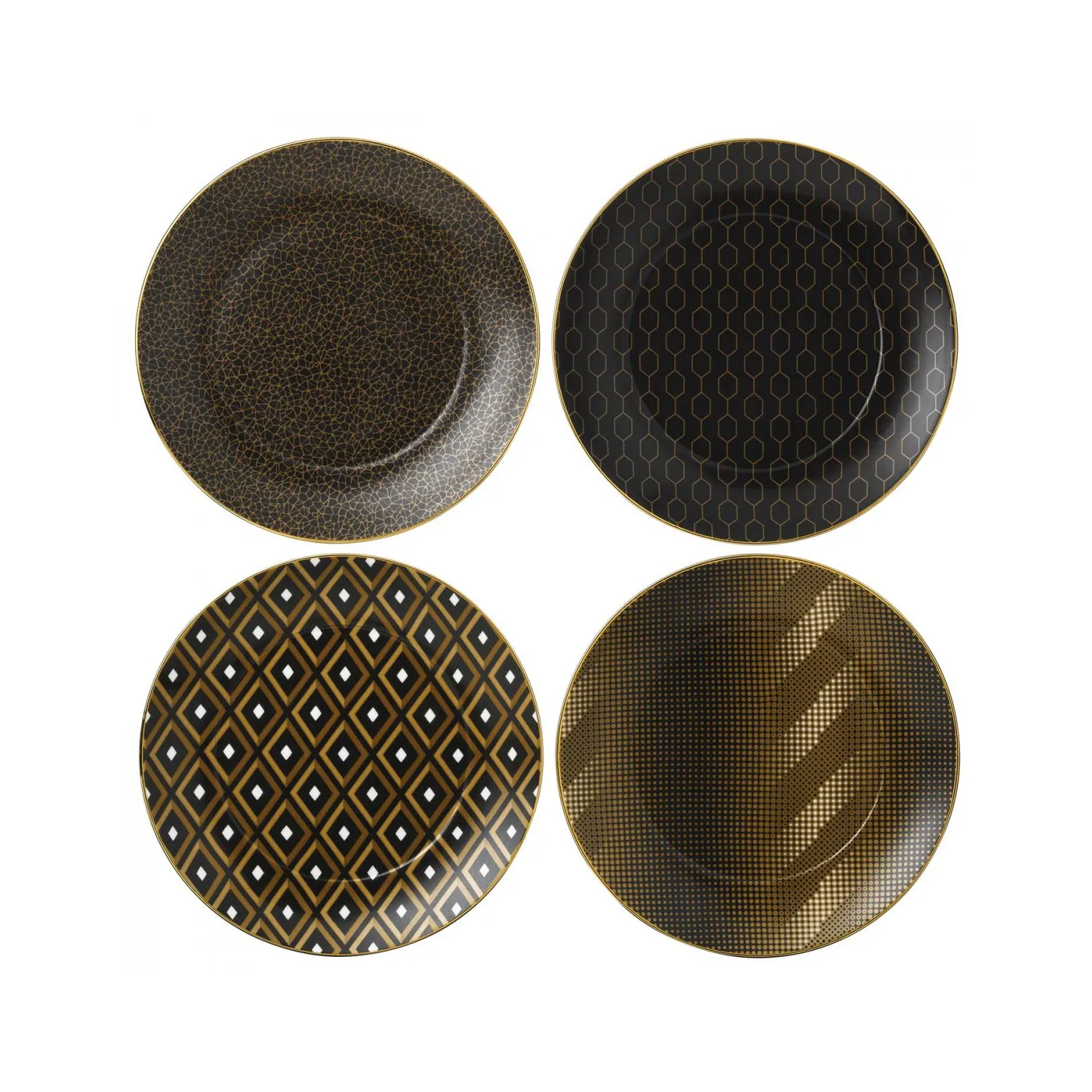 Piatto piccolo Arris confezione da 4, accent Wedgwood