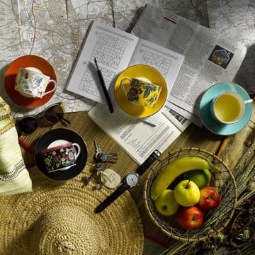 Tazza con piattino Wonderlust - yellow tonquin - Wedgwood