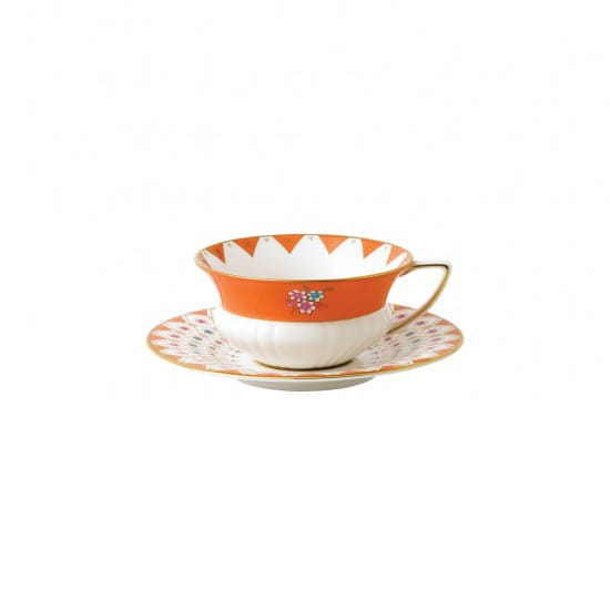 Tazza da tè con piattino Wonderlust  - peony diamond - Wedgwood