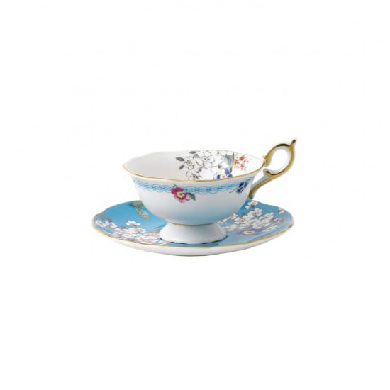 Tazza da tè piccola con piattino Wonderlust - blossom - Wedgwood