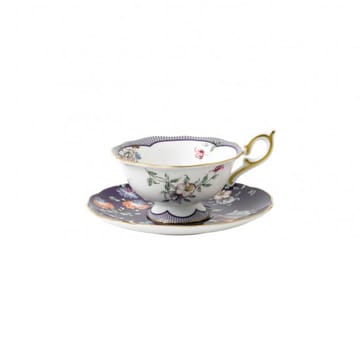Tazza da tè piccola con piattino Wonderlust - midnight garden - Wedgwood