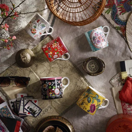 Tazza piccola Wonderlust, rococo flowers Wedgwood