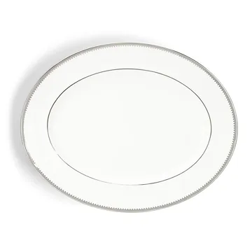 Vera Wang Grosgrain piatto ovale - White - Wedgwood