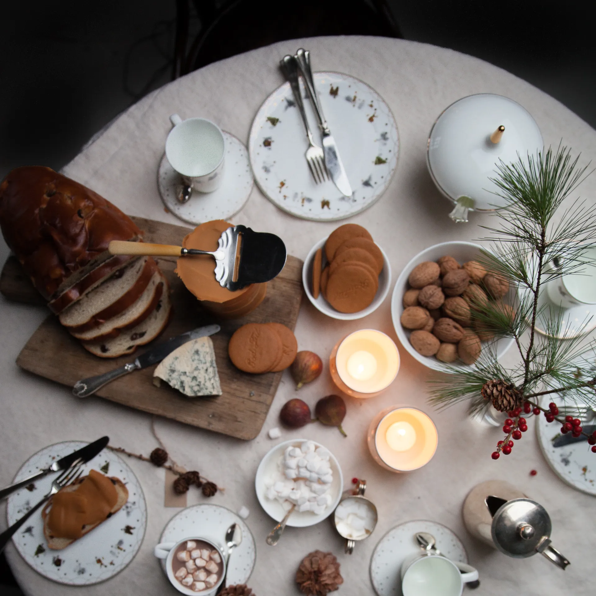 Ciotola con coperchio Julemorgen , 14 cm Wik & Walsøe